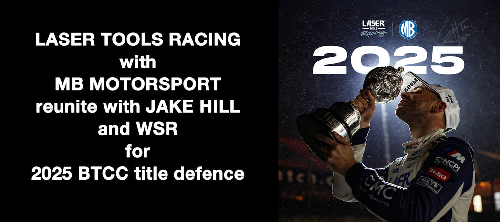 Laser Tools Racing with MB Motorsport announce that Jake Hill will lead the team's on-track efforts in 2025!